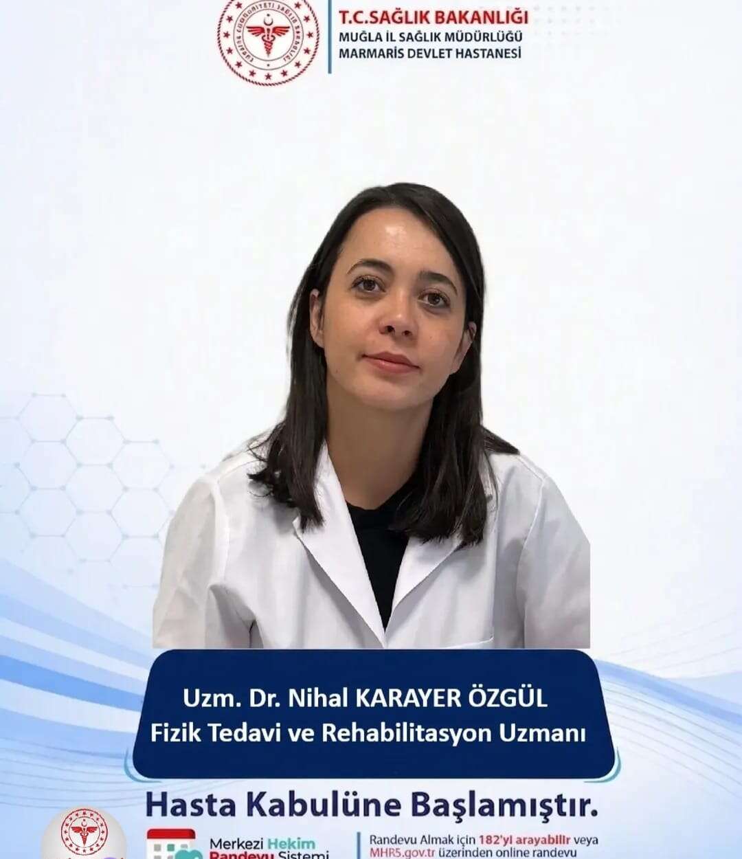 Marmaris Devlet Hastanesi'ne 6 Yeni Uzman Doktor: Eylül Ayı Randevuları Açıldı 2
